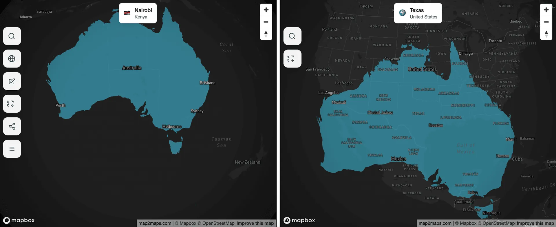Is Australia Bigger Than Texas? 11x Larger